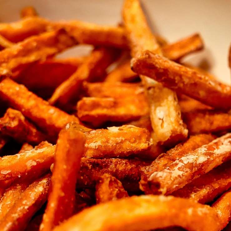 Süßkartoffel-Pommes